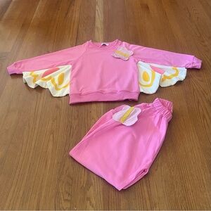 Lola + The Boys Exclusive Wings and Appliqué Matching Set